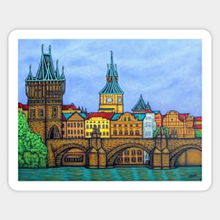 Colours of Prague, Czech Republic Sticker